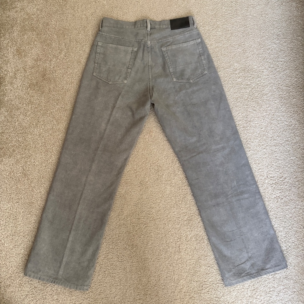 Our Legacy Third Cut Jeans - Attic Carbon Wash Canvas (Waist 30) - Picture 3 of 6